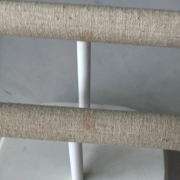 White and Tan Jewelry Stand - Picture 2 of 7